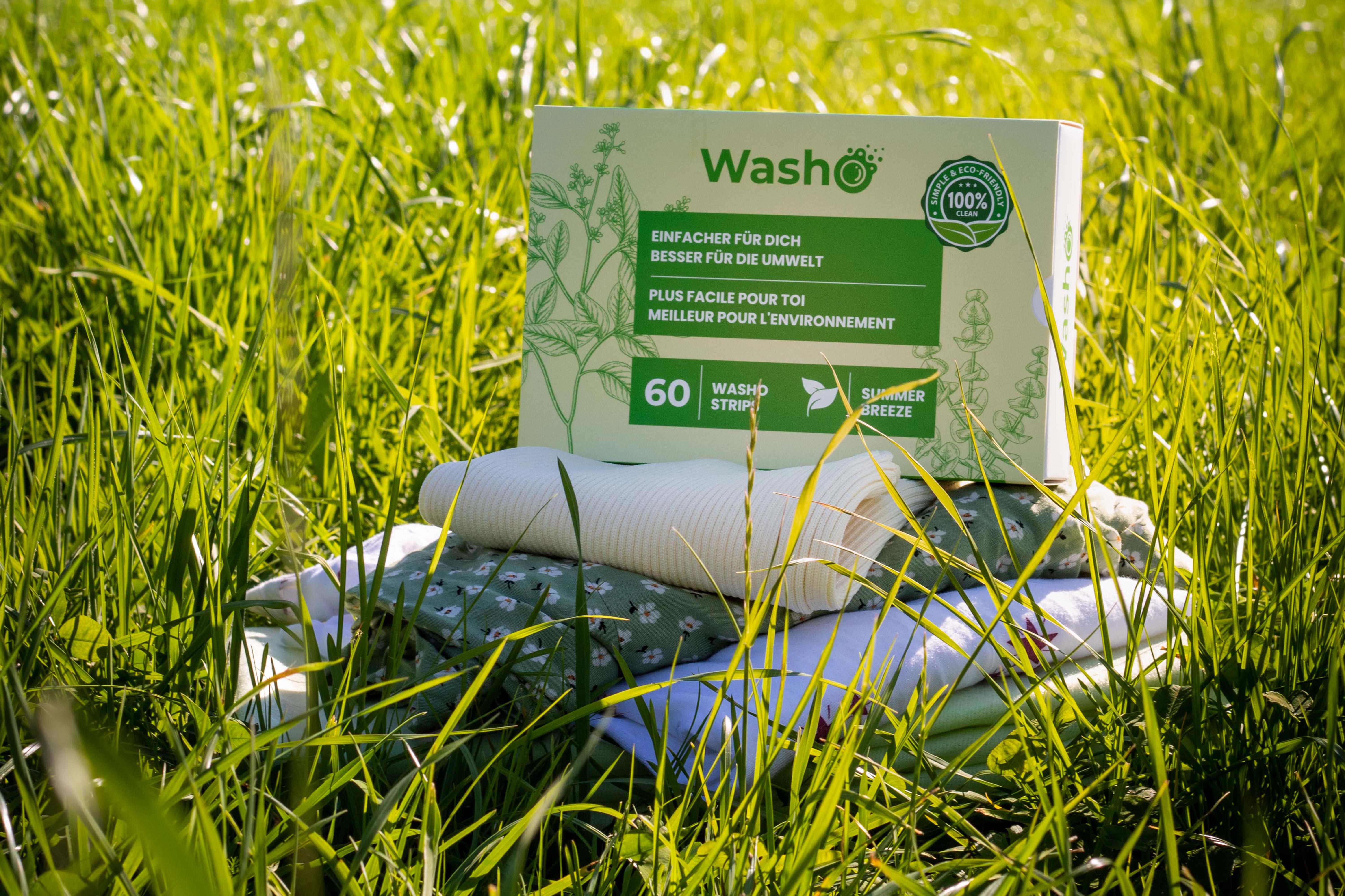 Lessive Washo l00% biodégradable 